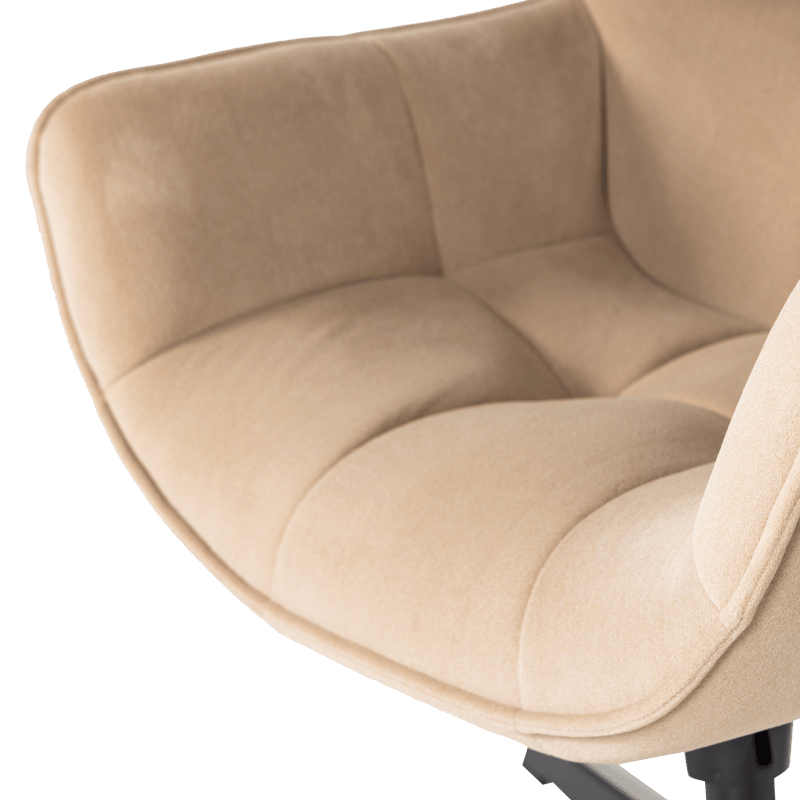 Snurrfåtölj Wibo - Sand - Möbler - Vardagsrum - Fåtöljer