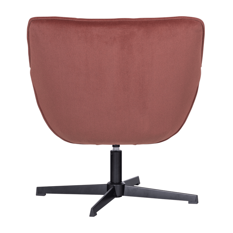 Snurrfåtölj Wibo - Vinröd - Möbler - Vardagsrum - Fåtöljer - Seniorfåtölj