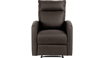 Solvane Reclinerfåtölj i tyg - Gråbrun - Möbler - Vardagsrum - Fåtöljer - Biofåtöljer & reclinerfåtöljer