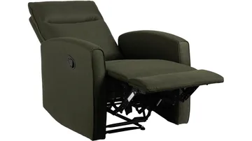 Solvane Reclinerfåtölj i tyg - Grön - Möbler - Vardagsrum - Fåtöljer - Biofåtöljer & reclinerfåtöljer