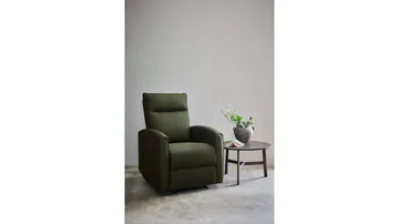 Solvane Reclinerfåtölj i tyg - Grön - Möbler - Vardagsrum - Fåtöljer - Biofåtöljer & reclinerfåtöljer