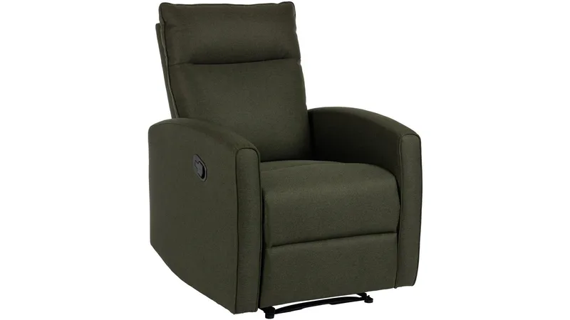 Solvane Reclinerfåtölj i tyg, Grön