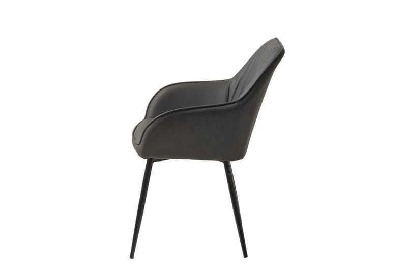 Sonal Matstol - Mörkgrå - Möbler - Vardagsrum - Stolar & sittmöbler - Karmstolar