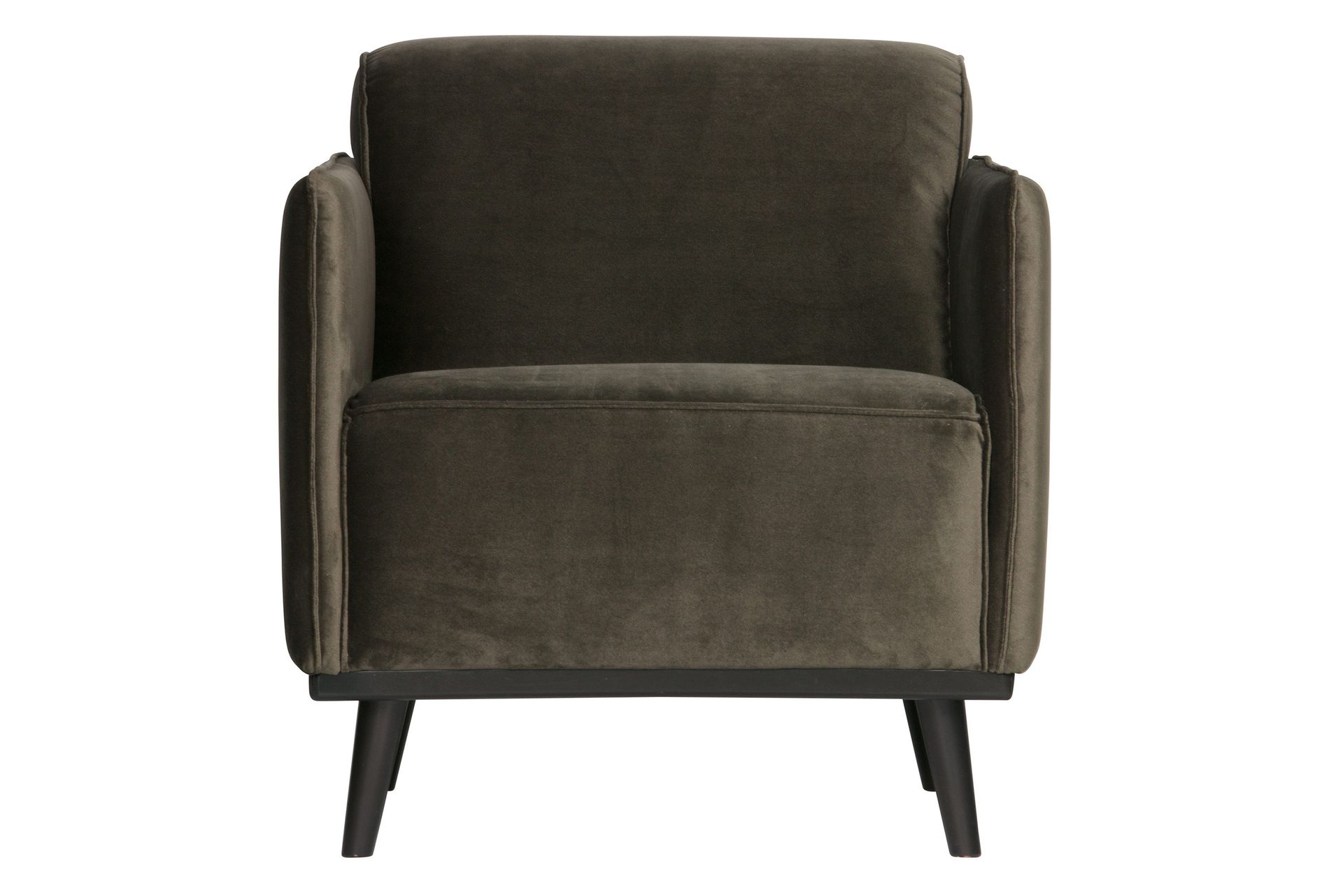 statement sammetsfåtölj - grön