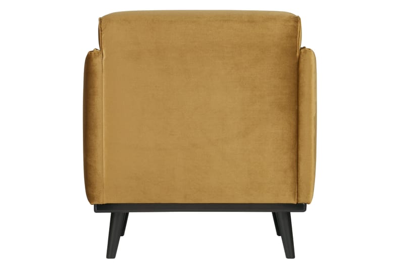 Statement Sammetsfåtölj - Honungsgul - Möbler - Vardagsrum - Fåtöljer