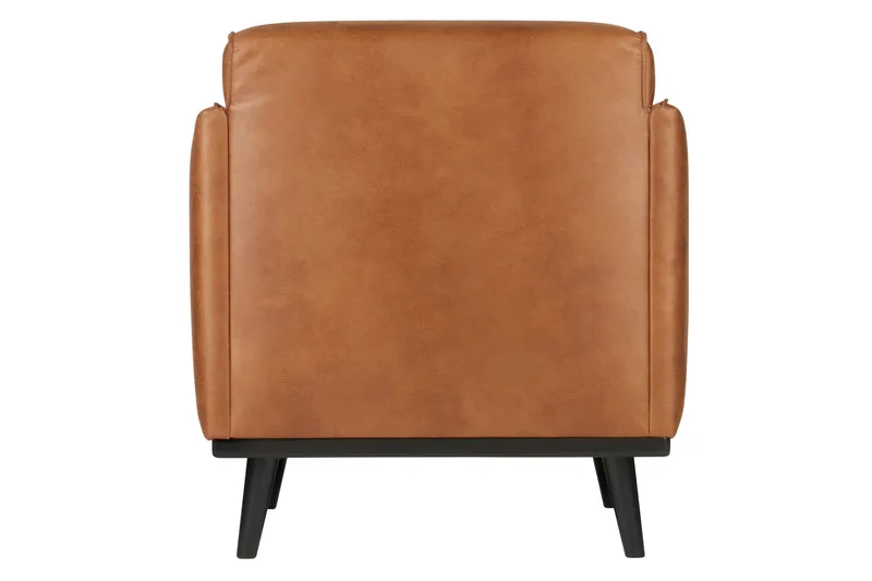 Statement Skinnfåtölj - Cognac - Möbler - Vardagsrum - Fåtöljer