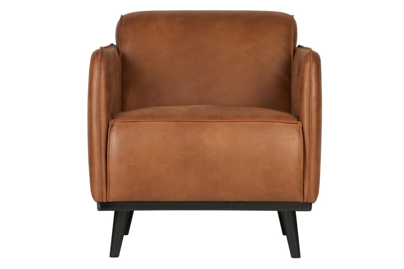 Statement Skinnfåtölj - Cognac - Möbler - Vardagsrum - Fåtöljer