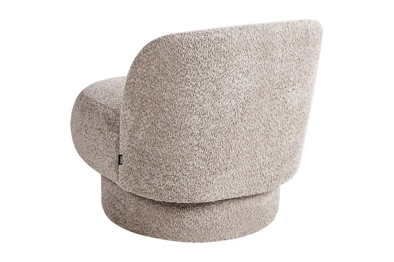 Svängbar fåtölj Aylo - Beige - Möbler - Vardagsrum - Fåtöljer - Fåtölj utan armstöd
