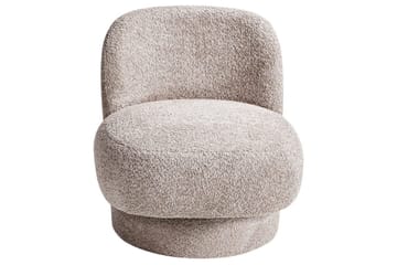Svängbar fåtölj Aylo - Beige - Möbler - Vardagsrum - Fåtöljer - Fåtölj utan armstöd