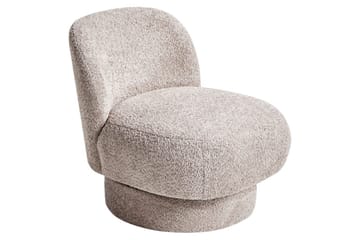 Svängbar fåtölj Aylo - Beige - Möbler - Vardagsrum - Fåtöljer - Fåtölj utan armstöd