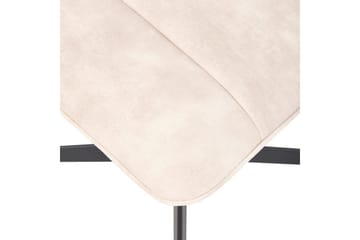 Svängbar fåtölj Lia - Beige, svart - Möbler - Vardagsrum - Fåtöljer - Fåtölj utan armstöd