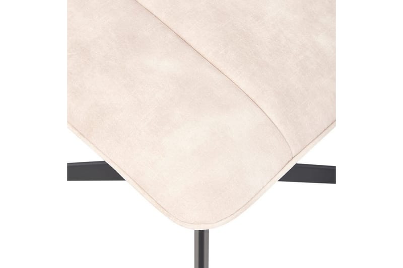 Svängbar fåtölj Lia - Beige, svart - Möbler - Vardagsrum - Fåtöljer - Fåtölj utan armstöd