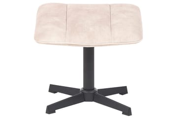 Svängbar fåtölj Lia - Beige, svart - Möbler - Vardagsrum - Fåtöljer - Fåtölj utan armstöd