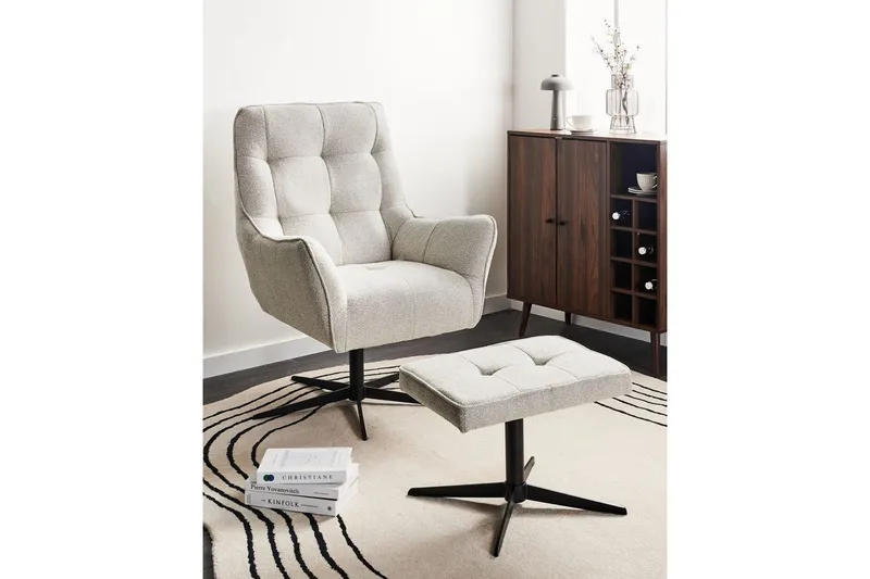 Svängbar fåtölj Molle ll - Möbler - Vardagsrum - Fåtöljer - Öronlappsfåtölj