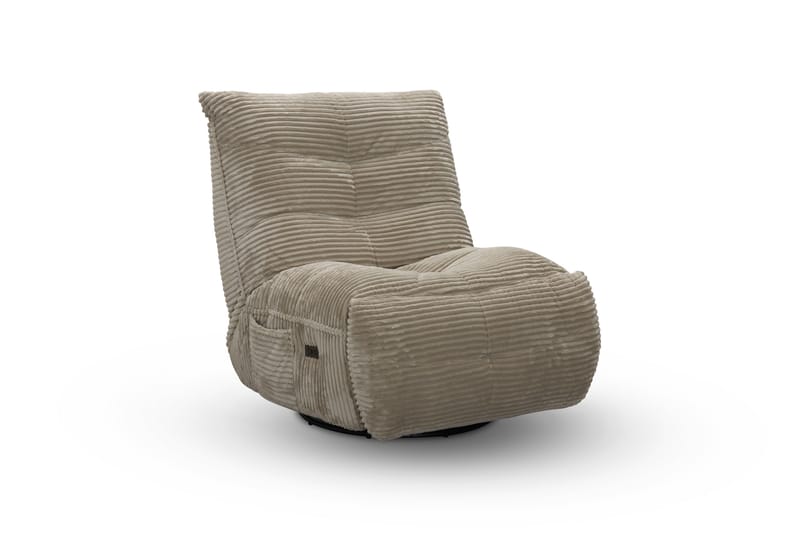 Tania Reclinerfåtölj Elektrisk - Beige - Möbler - Vardagsrum - Fåtöljer - Biofåtöljer & reclinerfåtöljer