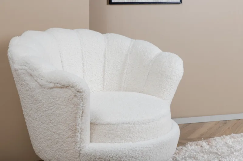 Teddy Fåtölj Calais - Vit - Möbler - Vardagsrum - Fåtöljer