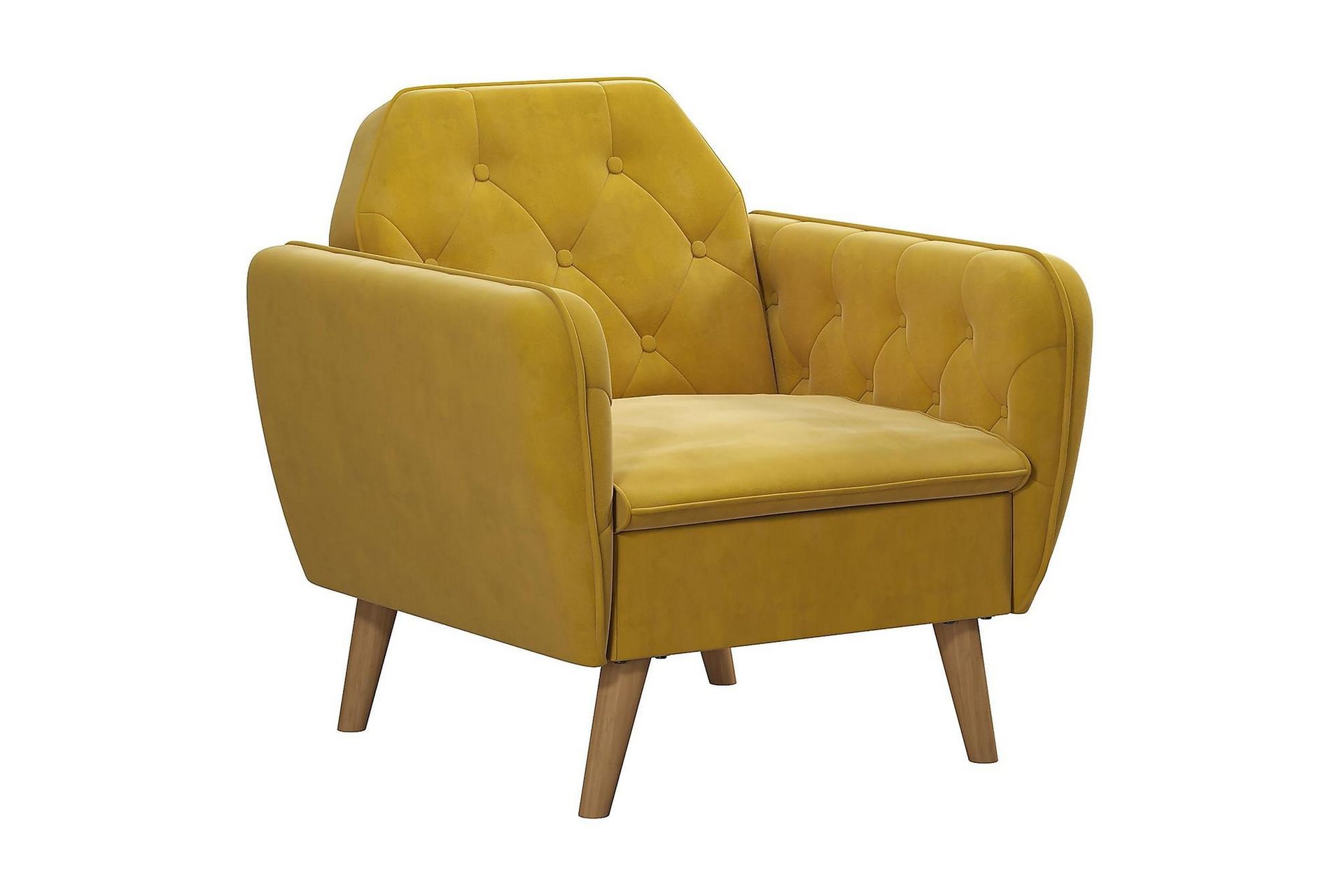 teresa fåtölj gul - novogratz