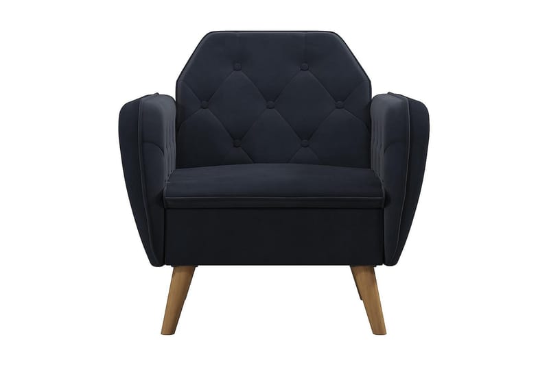 Teresa Fåtölj Sammet/Blå - Novogratz - Möbler - Vardagsrum - Fåtöljer - Sammetsfåtölj