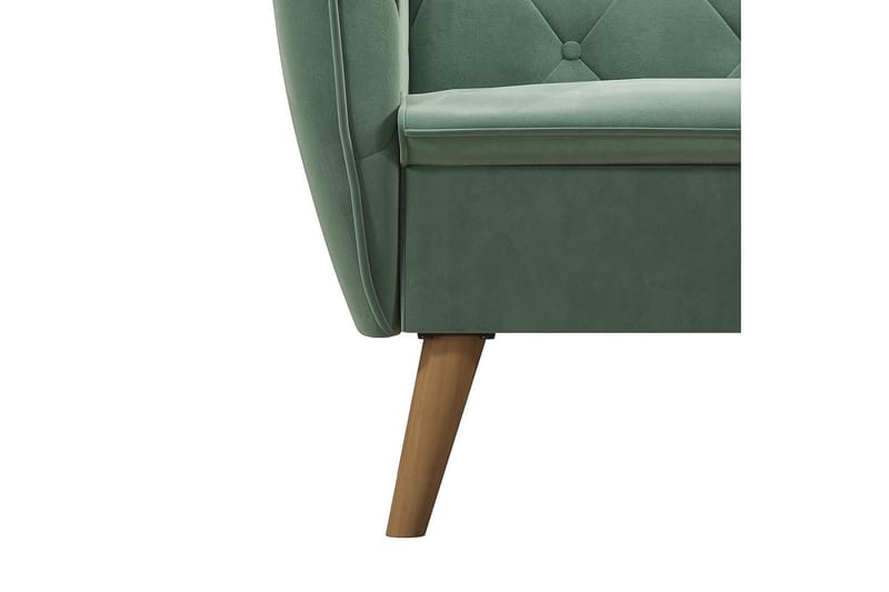 Teresa Fåtölj Sammet/Ljusgrön - Novogratz - Möbler - Vardagsrum - Fåtöljer - Sammetsfåtölj