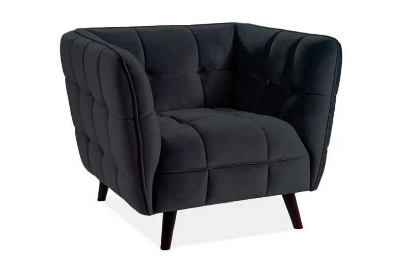 Teruel Fåtölj, Svart