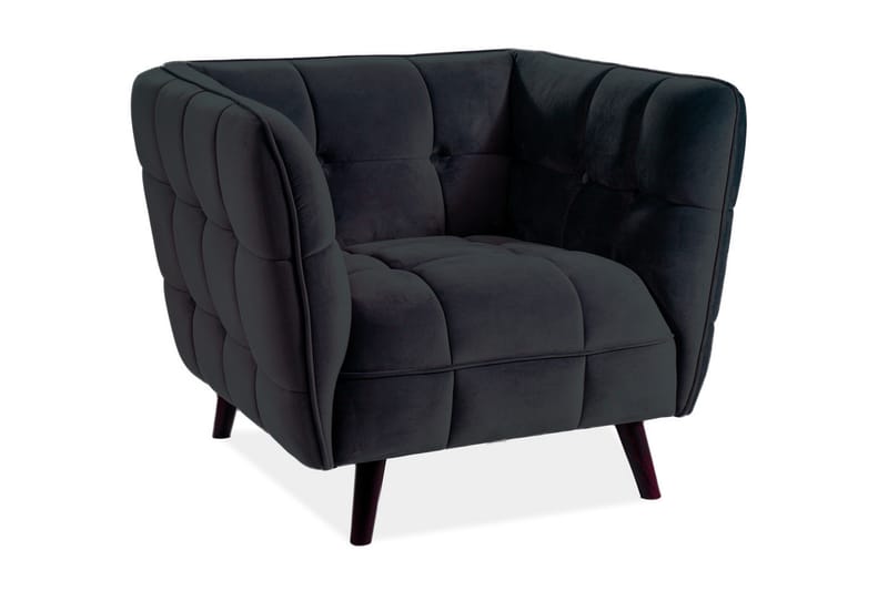 Teruel Fåtölj, Svart