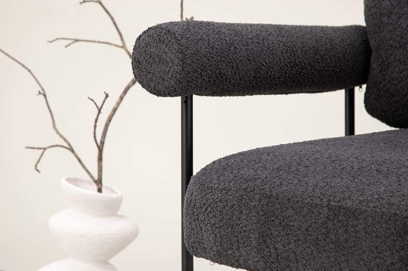 Tillberga x Josefin Lustig Fåtölj - Svart/Mörkgrå - Möbler - Vardagsrum - Fåtöljer