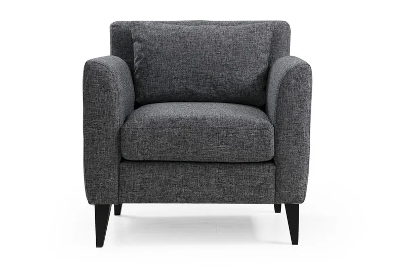 Tomski Fåtölj med Armstöd - Grå - Möbler - Vardagsrum - Fåtöljer