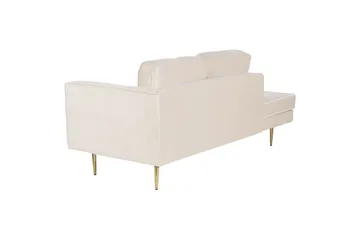 Topo Schäslong 171 cm Höger - Beige/Guld - Möbler - Vardagsrum - Fåtöljer - Schäslongfåtöljer & divanfåtöljer