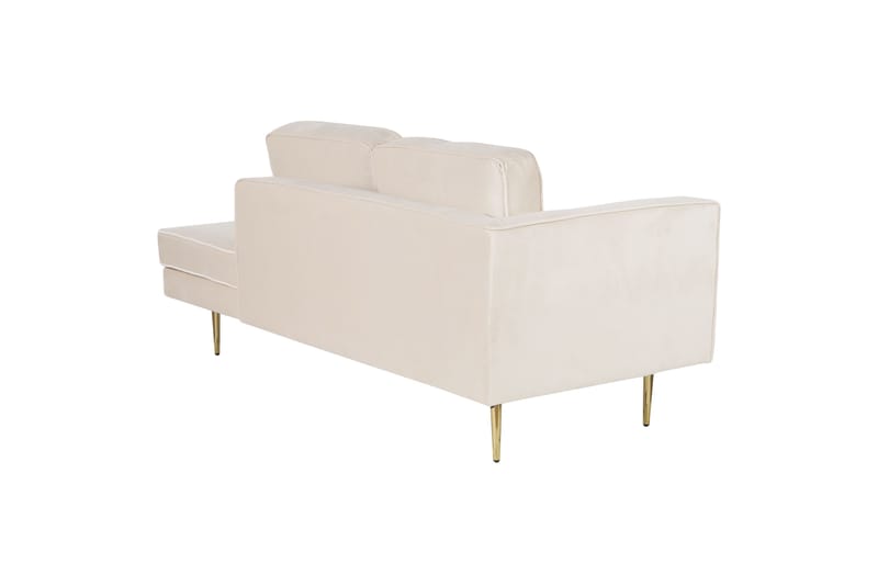 Topo Schäslong 171 cm Vänster - Beige/Guld - Möbler - Vardagsrum - Fåtöljer - Schäslongfåtöljer & divanfåtöljer