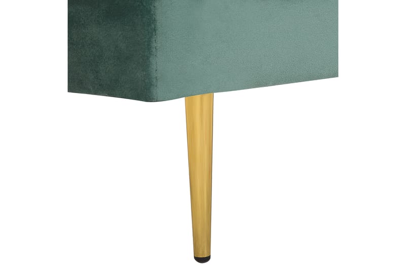 Topo Schäslong 171 cm Vänster - Guld/Grön - Möbler - Vardagsrum - Fåtöljer - Schäslongfåtöljer & divanfåtöljer