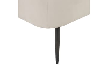 Toshio Schäslong 76 cm Vänster - Vit/Orange - Möbler - Vardagsrum - Fåtöljer - Schäslongfåtöljer & divanfåtöljer