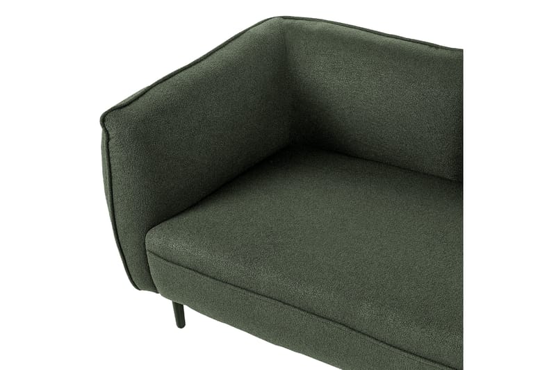 Toyoki Schäslong 138 cm Vänster - Svart/Grön - Möbler - Vardagsrum - Fåtöljer - Schäslongfåtöljer & divanfåtöljer