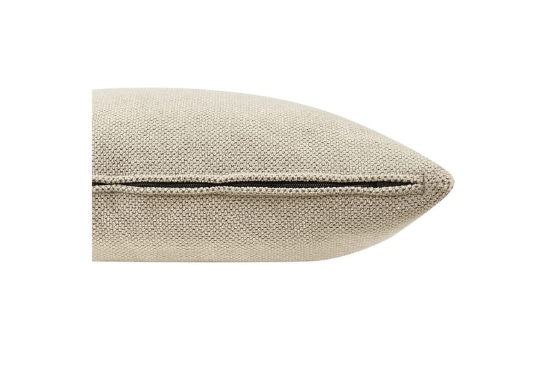 Toyoko Schäslong 156 cm Höger - Beige/Svart - Möbler - Vardagsrum - Fåtöljer - Schäslongfåtöljer & divanfåtöljer