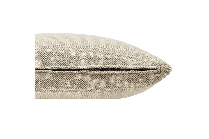 Toyoko Schäslong 156 cm Höger - Beige/Svart - Möbler - Vardagsrum - Fåtöljer - Schäslongfåtöljer & divanfåtöljer