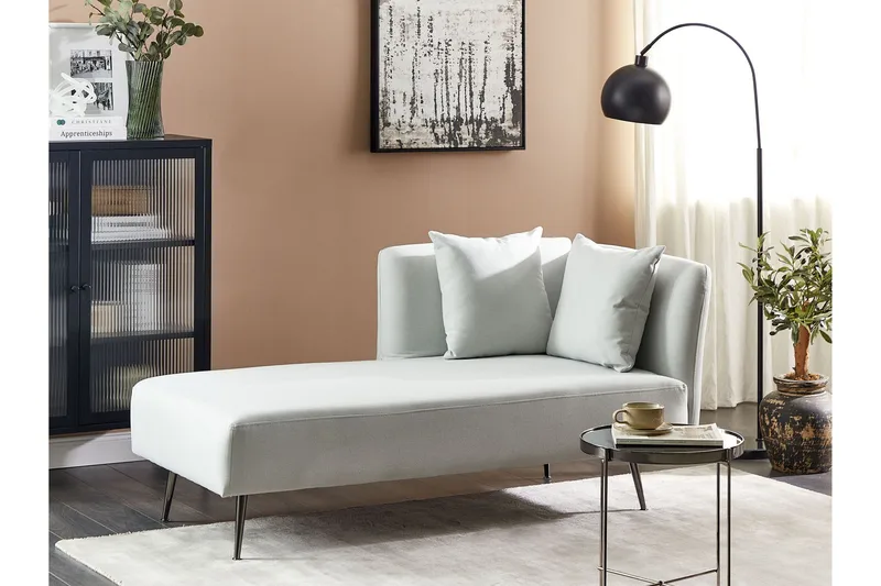 Toyoko Schäslong 156 cm Höger - Svart/Grön - Möbler - Vardagsrum - Fåtöljer - Schäslongfåtöljer & divanfåtöljer