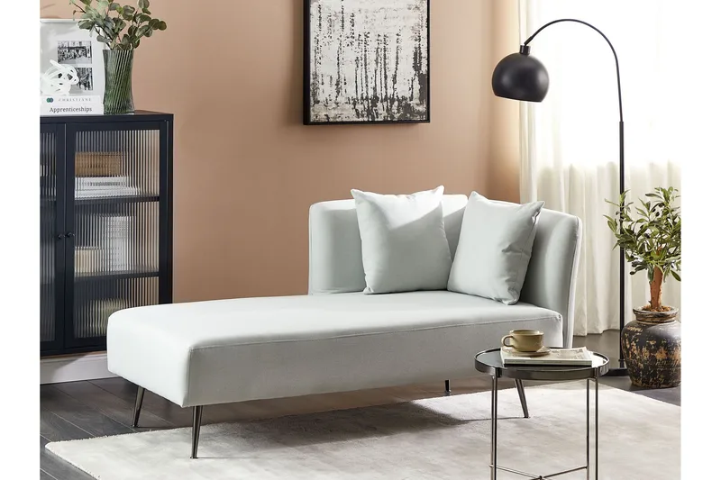 Toyoko Schäslong 156 cm Höger - Svart/Grön - Möbler - Vardagsrum - Fåtöljer - Schäslongfåtöljer & divanfåtöljer