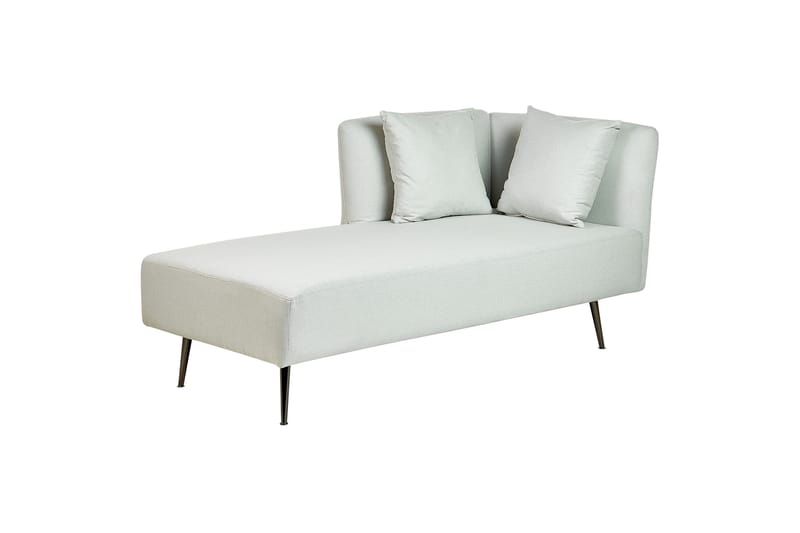 Toyoko Schäslong 156 cm Höger - Svart/Grön - Möbler - Vardagsrum - Fåtöljer - Schäslongfåtöljer & divanfåtöljer