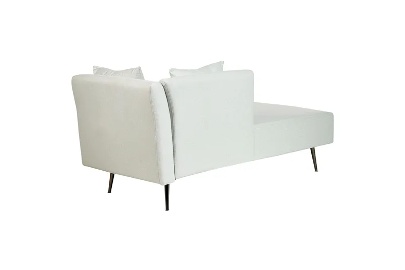 Toyoko Schäslong 156 cm Höger - Svart/Grön - Möbler - Vardagsrum - Fåtöljer - Schäslongfåtöljer & divanfåtöljer