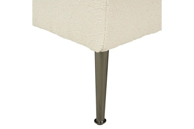 Toyoko Schäslong 156 cm Höger - Svart/Vit - Möbler - Vardagsrum - Fåtöljer - Schäslongfåtöljer & divanfåtöljer