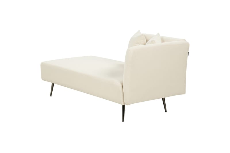 Toyoko Schäslong 156 cm Höger - Svart/Vit - Möbler - Vardagsrum - Fåtöljer - Schäslongfåtöljer & divanfåtöljer