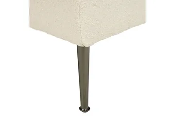 Toyoko Schäslong 156 cm Vänster - Svart/Vit - Möbler - Vardagsrum - Fåtöljer - Schäslongfåtöljer & divanfåtöljer