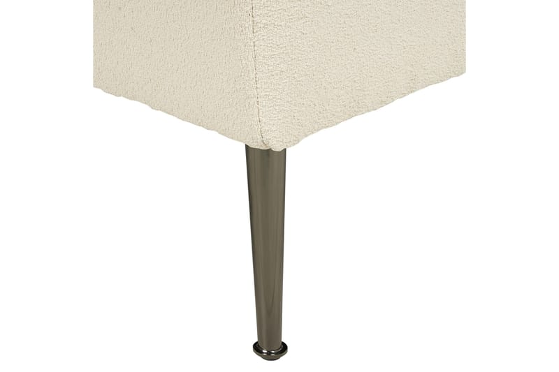 Toyoko Schäslong 156 cm Vänster - Svart/Vit - Möbler - Vardagsrum - Fåtöljer - Schäslongfåtöljer & divanfåtöljer