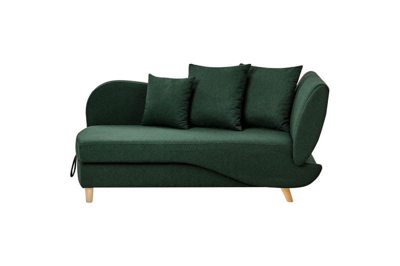 Trehan Schäslong 157 cm Höger - Grön - Möbler - Vardagsrum - Fåtöljer - Schäslongfåtöljer & divanfåtöljer
