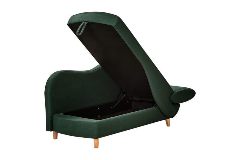 Trehan Schäslong 157 cm Höger - Grön - Möbler - Vardagsrum - Fåtöljer - Schäslongfåtöljer & divanfåtöljer