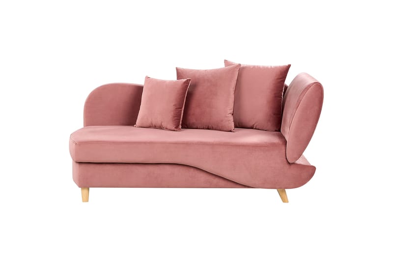 Trehan Schäslong 157 cm Höger - Rosa - Möbler - Vardagsrum - Fåtöljer - Schäslongfåtöljer & divanfåtöljer