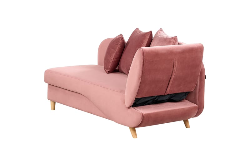 Trehan Schäslong 157 cm Höger - Rosa - Möbler - Vardagsrum - Fåtöljer - Schäslongfåtöljer & divanfåtöljer