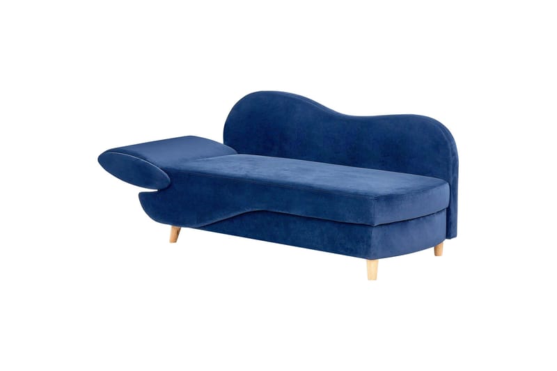 Trehan Schäslong 157 cm Vänster - Blå - Möbler - Vardagsrum - Fåtöljer - Schäslongfåtöljer & divanfåtöljer