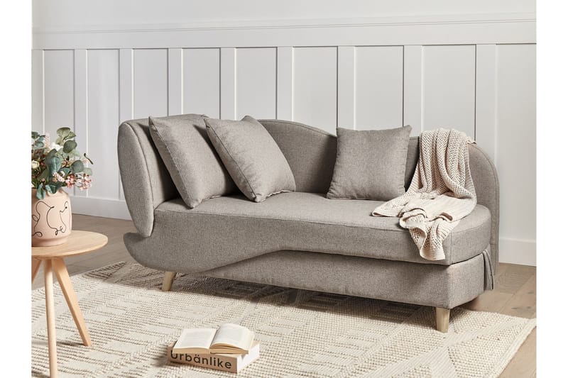 Trehan Schäslong 157 cm Vänster - Brun - Möbler - Vardagsrum - Fåtöljer - Schäslongfåtöljer & divanfåtöljer