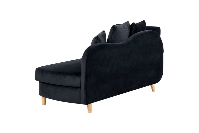 Trehan Schäslong 157 cm Vänster - Svart - Möbler - Vardagsrum - Fåtöljer - Schäslongfåtöljer & divanfåt öljer