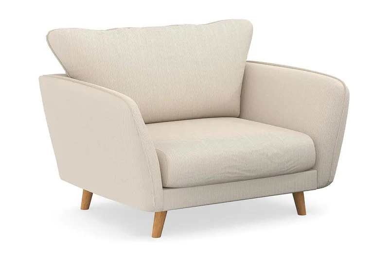 Trend Lyx Fåtölj - Beige Manchester - Möbler - Vardagsrum - Fåtöljer